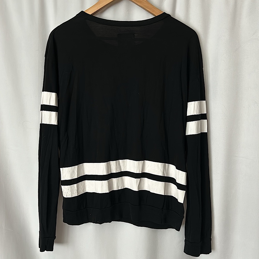 Stussy Vintage Black Long Sleeve Sweatshirt Top **Size M**🖤🖤 - Picture 2 of 7